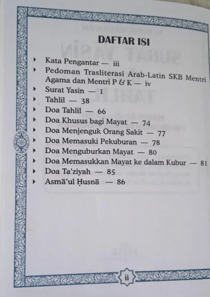 percetakan yasin buku yasin 10 ribu